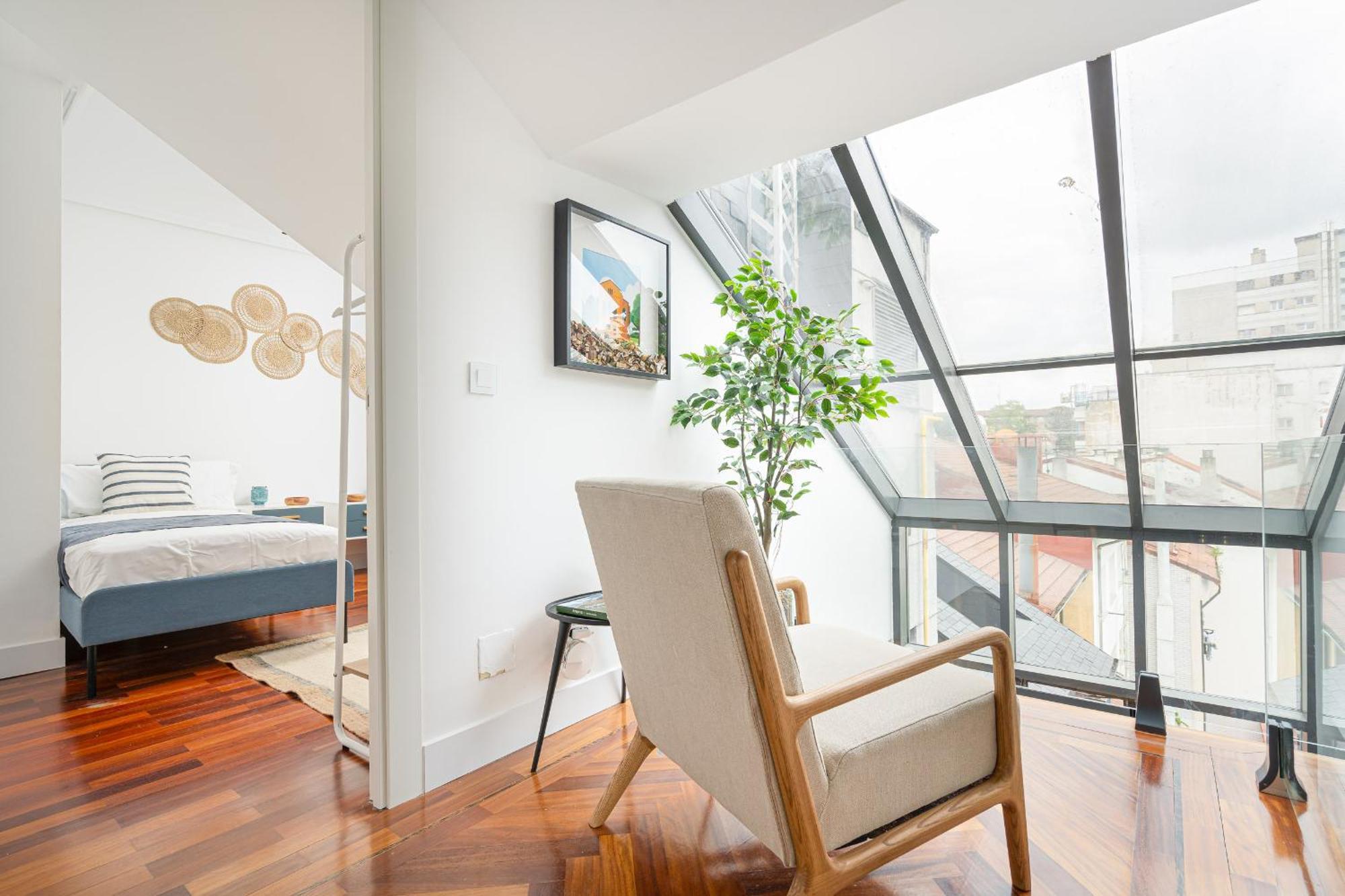 Helloasturias Oviedo, Un Espacio Luminoso Y Moderno En El Corazon De La Ciudad Apartment